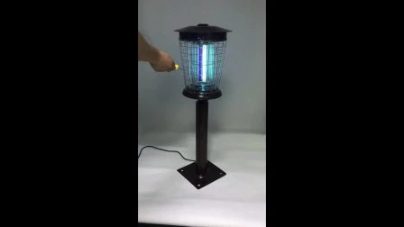 Ao ar livre Bug Zapper Elétrico Assassino de Insetos Assassino de Mosquito Armadilha Lâmpada Controle de Pragas