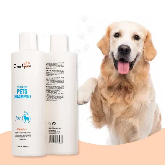 Touchpaw Professional Pet Care Shampoo para pele sensível para animais de estimação Fórmula sem lágrimas para cães